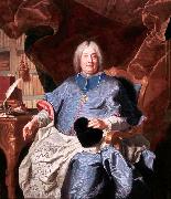 Hyacinthe Rigaud Archbishop of Paris oil